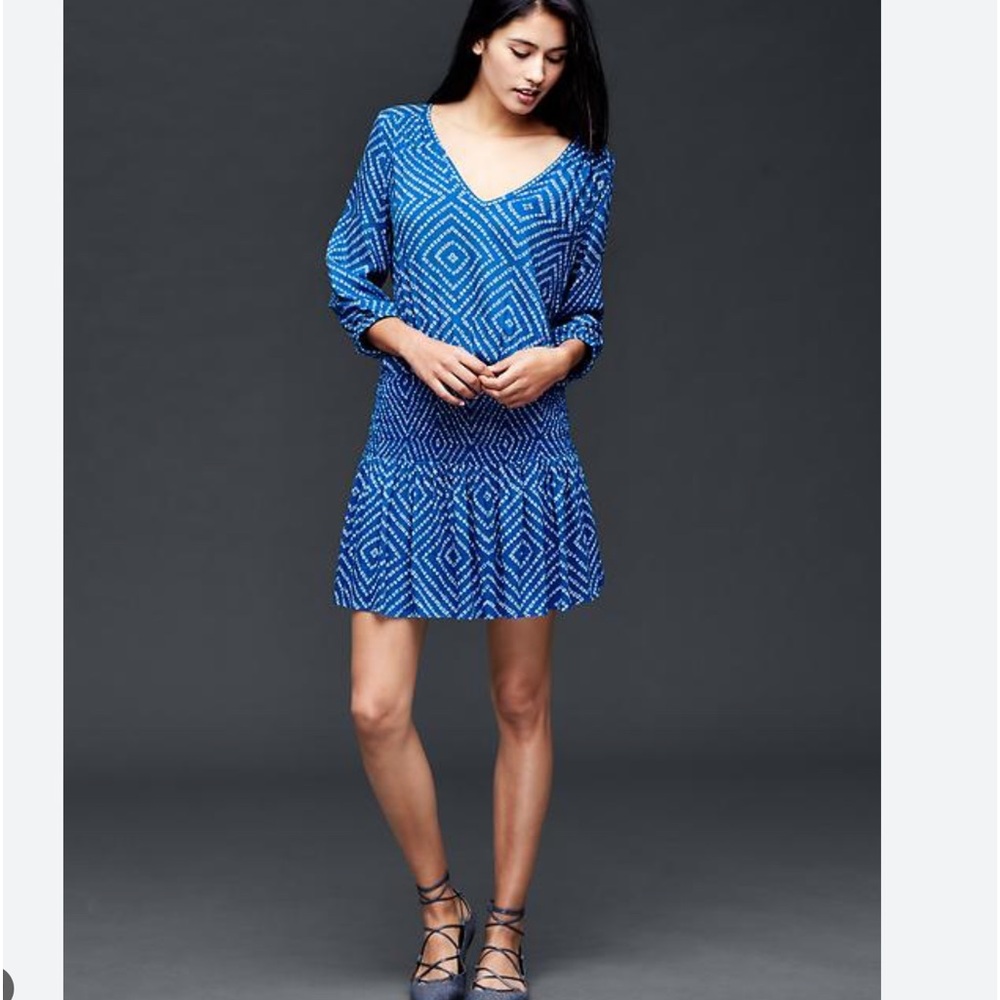 GAP PRINT SMOCK DRESS - Picture 5 of 14